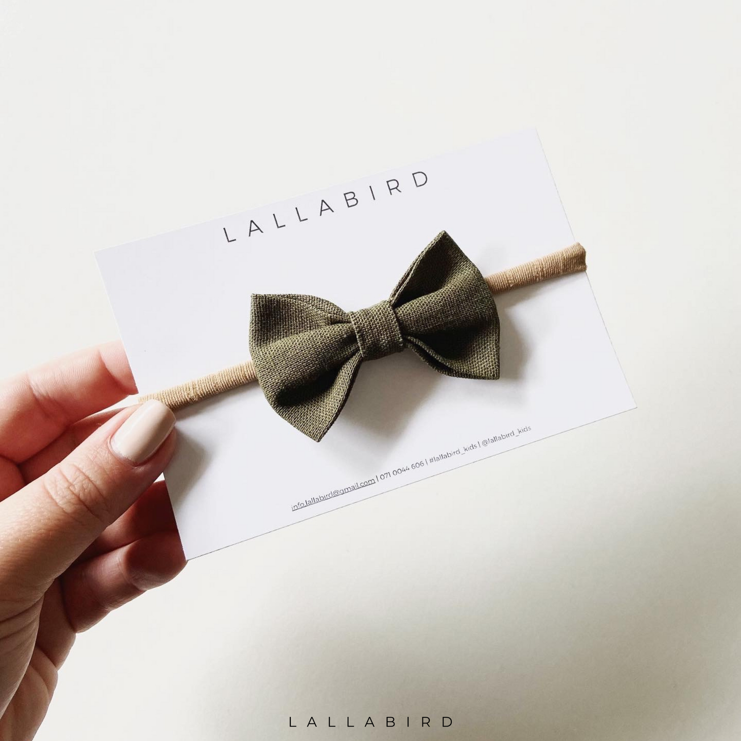 KIDS | Hair Accessories - Classic Linen Bow Set